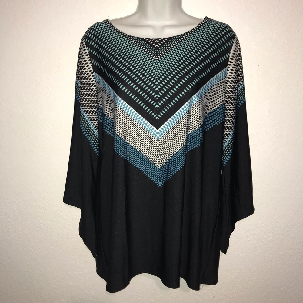 Sunny Taylor Long Stretch Jersey Top (9A) L